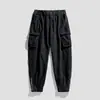 Pantalones Cargo Cálidos Lavados con Forro Polar para Hombre Versátiles para Todas las Estaciones Deportivos para Exteriores con Múltiples Bolsillos Jogger Funcional Pantalones Casuales