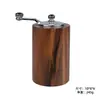 Molino de Pimienta de Madera Maciza y Acrílico con Manivela Transfronterizo Cocina Restaurante Botella de Condimento Molinillo de Pimienta para el Hogar