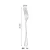 Cuchillo, tenedor y cuchara de acero inoxidable, cubertería de acero inoxidable 1010, cuchara de acero inoxidable engrosada, regalo, suministros de hotel
