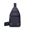 Bolsa de Peito Masculina Transfronteiriça para Negócios, Bolsa Transversal Casual e Moderna, Bolsa de Ombro Masculina Impermeável e Resistente ao Desgaste de Alta Qualidade, Mochila de Peito