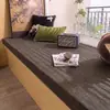 Popular alfombrilla de lino fino antiarañazos y resistente al desgaste para ventanal, alfombrilla gruesa para gato para alféizar de ventana, cojín de tatami antideslizante para balcón