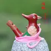 Puesto de viaje de pájaro acuático de arena púrpura Yuerui silbato de animal creativo decoración de pájaro silbato de cordón de cerámica lugar escénico Memorial
