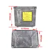 Bomba de lubricante eléctrica totalmente automática Tanque de aceite Caja de aceite Olla de aceite transparente Contenedor de plástico Carcasa Base inferior Caja contenedora 4L