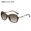 Nuevas Gafas de Sol Polarizadas de Moda Tendencia para Exteriores 3058 para Mujer de Gama Alta Retro Incrustadas de Diamantes Gafas de Sol de Dos Tonos