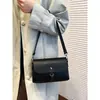 Bolso Cuadrado Pequeño Casual de Moda con Diseño de Nicho y Textura Simple, Bolso de Hombro Único Cruzado, Bolso Personalizado para Mujer Invierno 2026