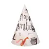 Set Temático de Pascua Harry Potter Magia Fiesta de Cumpleaños Infantil Decoración Navideña Vasos de Papel Desechables Vajilla