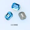 Dongzhou K9 Geométrico Octogonal Diamante DIY Acessórios de Joia Argola de Cabelo Brincos Ornamentos de Diamante de Forma Especial Fundo Pontiagudo Unha de Diamante Diamante