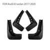 Adecuado para guardabarros Audi A3 Guardabarros de llanta Audi A3 Sedán Teja de barro Accesorios para coche 17-