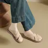 Mules de Tejido Calado sin Cierre para Mujer, Modelo Verano 2026, Sandalias Romanas Birkenstock de Talla Grande, Fáciles de Poner