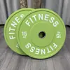 Placa de Barra Macaron de Goma Completa 2.5kg Roja Alta Elasticidad Gimnasio Casa Placa de Peso