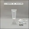 Botellas de Plástico Vacías en Stock 20ml PE Cuidado de la Piel Cosméticos Productos para el Cuidado de la Piel Envases Tipo Tubo Suave Blanco Lechoso