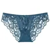 Ropa Interior Sexy Transfronteriza Europea y Americana para Mujer, Tangas Transparentes de Encaje Fino Talla Grande, Braguitas de Cintura Baja Levanta Glúteos