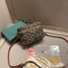Bolsa Nueva de Invierno 2025 para Mujer Bolsa de Almacenamiento de Gran Capacidad Bolso de Hombro Cruzado Bolso de Mano Set Completo con Sello de Plástico Versátil