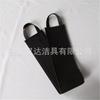 Añadir guantes de flocking de doble cara elásticos negros para engrasar guantes de masaje para engrasar de belleza y spa aceite protector solar