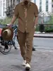 Traje Casual Esportivo Tendência Verão Europeu e Americano Transfronteiriço Amazon Aliexpress Terno Masculino Jacquard Gola Lapela Calça