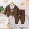 Sudaderas Casuales Nuevas con Cremallera para Hombre y Mujer Serie Bebé Traje Infantil de Tres Piezas Fabricante Directo Venta al por Mayor