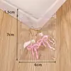 Saco Selante Transparente com Zíper Saco de Armazenamento Artesanato DIY Fazendo Porcionamento Saco Transparente Saco de Embalagem Joias Acessórios Materiais