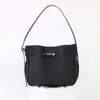 Bolso Cubo de Piel de Vacuno de Primera Capa Estilo Nuevo con Acabado de Alta Gama, Se Puede Usar como Bolso de Hombro, Bolso Cruzado o Bolso de Mano, Gran Capacidad, de Nicho, Versátil, Elegante y Casual