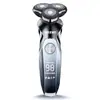 Barbeador elétrico 3 em 1 lavável em todo o corpo, recarregável por USB, modelo novo para homens, auto-serviço de barbear, em estoque