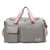 Bolsa de Viaje Impermeable de Gran Capacidad para Estudiantes Bolsa de Lona para Almacenamiento de Negocios de Corta Distancia Separación Seca y Húmeda Bolsa para Nadar Yoga Fitness
