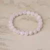 Cuentas Redondas de Cristal Rosa de Madagascar para la Buena Suerte, Nuevo Pulsera, Collar, Accesorios Colgantes DIY, Venta al por Mayor en Stock