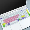 Aplicable a película de teclado de portátil Dell caja de viaje G15 15.6 pulgadas libro de juegos 12ª generación i5 cubierta antipolvo cóncava-convexa