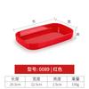 Conjunto de louça de melamina estilo nórdico para restaurante de hot pot churrasco self-service prato especial imitação de porcelana prato de plástico alto valor de cor