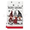 El Más Vendido de Amazon Gnomo Navideño de Invierno Copo de Nieve Toalla de Cocina Rústica Seasonal Kitchen Dish Towel