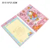 Garfield Gato Amarillo Pequeño Bloc de Notas de Clipboard A5 Desprendible, Cuaderno de Páginas de Color de Alta Estética, Cuaderno Rayado para Mensajes de Estudio Engrosado de 100g