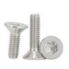 Tornillos de Máquina Torx Avellanados de Acero Inoxidable 304 M1.4~M8 en Stock, Estándar Nacional 2673 Ranura Torx Tornillos Pequeños de Precisión