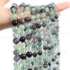 Cast Ming comercializa turmalina de color natural Ojo de Tigre cuentas sueltas Cristal optimizado cuentas redondas accesorios pulsera con cuentas collar