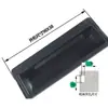 Manija de plástico ABS empotrada para archivador manija oculta para armario manija de hierro para mueble de oficina 625