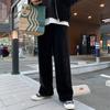 Pantalones casuales de pana MYQ para hombre, estilo coreano de otoño e invierno, holgados, con caída, engrosados, de pierna ancha recta, largos, a la moda