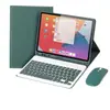 Funda Protectora con Teclado Bluetooth Adecuada para iPad 11 2025 10.2 Pulgadas 7ª/8ª/9ª Generación Mini 7 Air11 Funda de Cuero