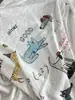 Camiseta de Manga Larga con Estampado Divertido de Dibujos Animados Estilo Coreano de Lyocell para Mujer, Delgada, Nueva, Versátil, Camiseta Base