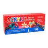 Conjunto de Marcadores Acrílicos para Estudantes de 168 Cores, Canetas de Grande Capacidade para Diário DIY, Conjunto de Canetas com Ponta Macia para Contorno e Colorir