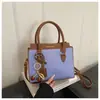 Bolso Cruzado de Hombro Único de Moda de Nicho Transfronterizo para Mujer 2026C Moda Primavera Bolso de Mano Simple con Bloques de Color Cruzado