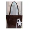 Bolso de Mano Elegante y Único para Mujer 2026 Nuevo Modelo Bolso Tote con Textura de Cuero Aceitado Bolso de Hombro de Moda para Viajar y Uso Diario