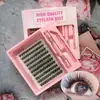 Kit de Cílios Postiços Transfronteiriços Grande Capacidade Série Wm Popular Europeu e Americano Quadrinhos Cílios da Barbie Naturais, Confortáveis e Simples