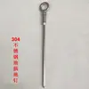 Estacas de Aço Inoxidável Suporte para Vara de Pesca Suporte de Vara para Pesca ao Ar Livre 304 Presilhas para Iscas Travas de Pesca Acessórios Estacas de Terra para Barraca Estacas