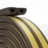 Tiras Selladoras Adhesivas para Puertas y Ventanas, Tiras Selladoras para Huecos y Bajos de Puertas, Tiras Antirrobo Aislantes de Sonido para Puertas, Marcos Anticolisión para Ventanas, Tiras Cortavientos para Puertas de Madera