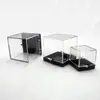 Caja de Muestras de Mineral Herramienta Caja de Muestras de Minerales y Cristales 3.45.16.8cm Exhibidor de Adornos de Cristal Transparente Tamaño Fijo