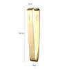 Pinza para hielo de acero inoxidable 304 transfronteriza, pinza para azúcar de limón engrosada, pinza para alimentos de bar, agujero cuadrado con dientes, pinza pequeña