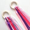 Venta directa de fábrica cinta cinta educación temprana cinturón de hilo juguete pulsera de baile ritmo musical educación visual temprana al por mayor