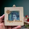 Cartera de Madera Navideña Decoración Colgante de Árbol de Navidad Soporte para Dinero Navideño Regalo en Efectivo