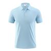 Ropa de Trabajo Camisa Polo Manga Corta Logo Impreso Unisex Cuello Solapa Negocios Paul Top Verano Camiseta Bordada