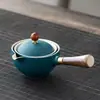 Conjunto de Chá de Viagem Artefato para Fazer Chá Preguiçoso Copo Rápido para Convidados Preparo Livre e Fácil Conjunto Portátil de Chá Kung Fu Conjunto de Xícaras de Chá Bule Doméstico