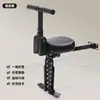 Asiento Delantero para Niño de Bicicleta Rayo Delantero Ajustable Asiento para Bebé de Bicicleta de Montaña Plegado con un Botón Cojín de Asiento Engrosado