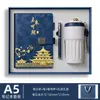 Set de Regalo de Cuaderno A5 y Termo, Regalo Creativo de Negocios y Cultural para Fiesta de Graduación, Exquisito Regalo para el Día del Maestro, En Stock