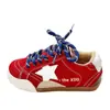 Tênis Infantil 2025 Estilo Outono Versátil para Meninos Desgastado Confortável Sapatos de Treinamento Moral Esportivos Retro Personalizados para Meninas
